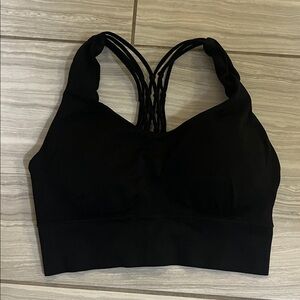 Pro Fit - Black Strappy Women's Bralette size S